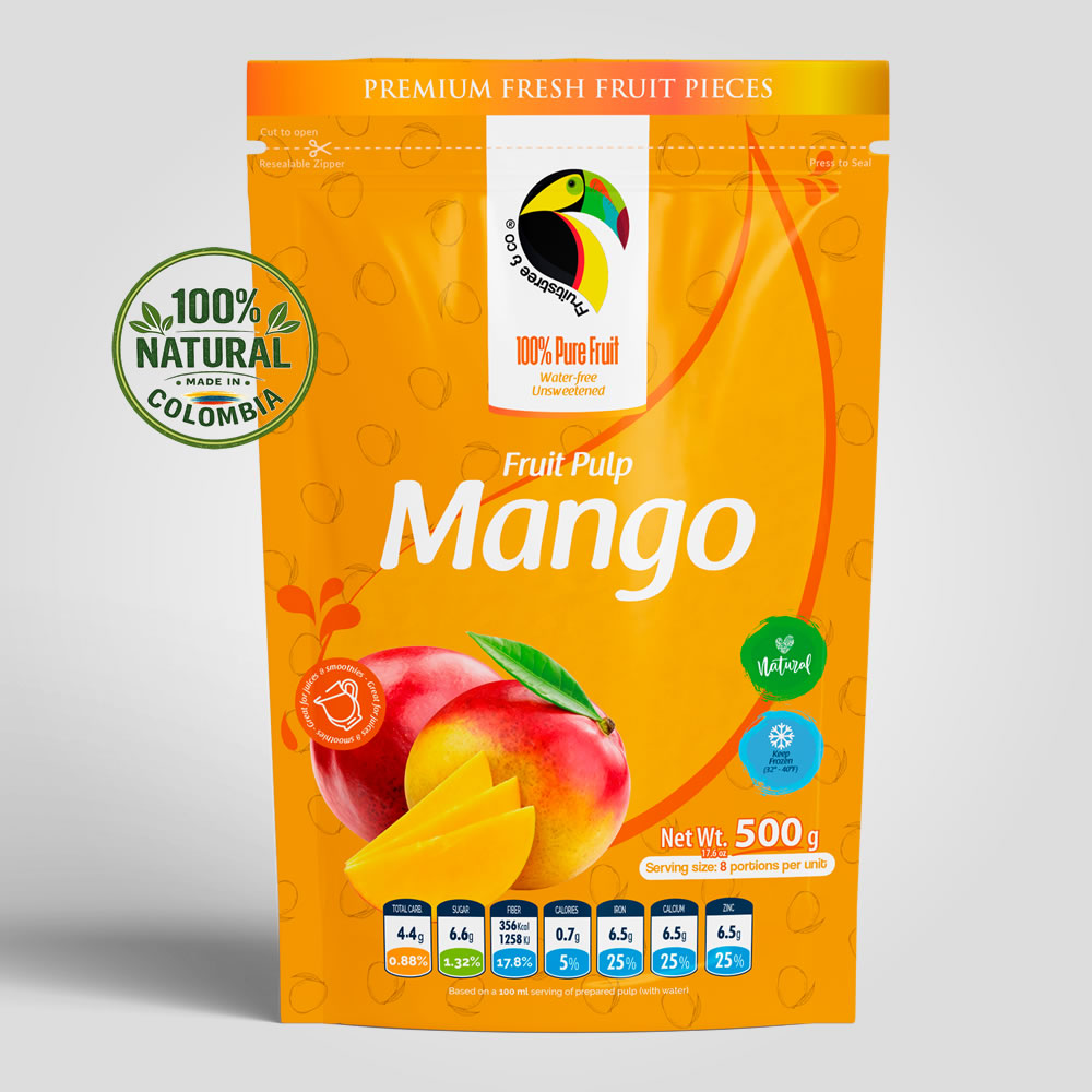 Premium Frozen Mango Pulp – 100% Natural Tropical Fruit